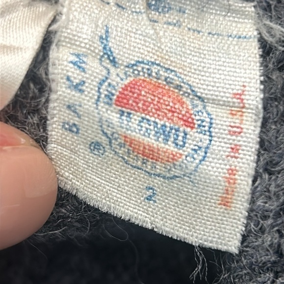 Vintage 1965 - 1975 Pendleton Men’s Pure Virgin Wool Gray Shetland Yarn Cardigan - Picture 7 of 10